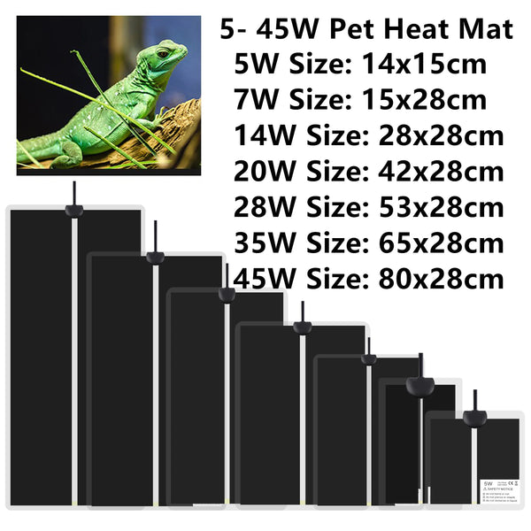 Adjustable Heat Mat for Terrariums