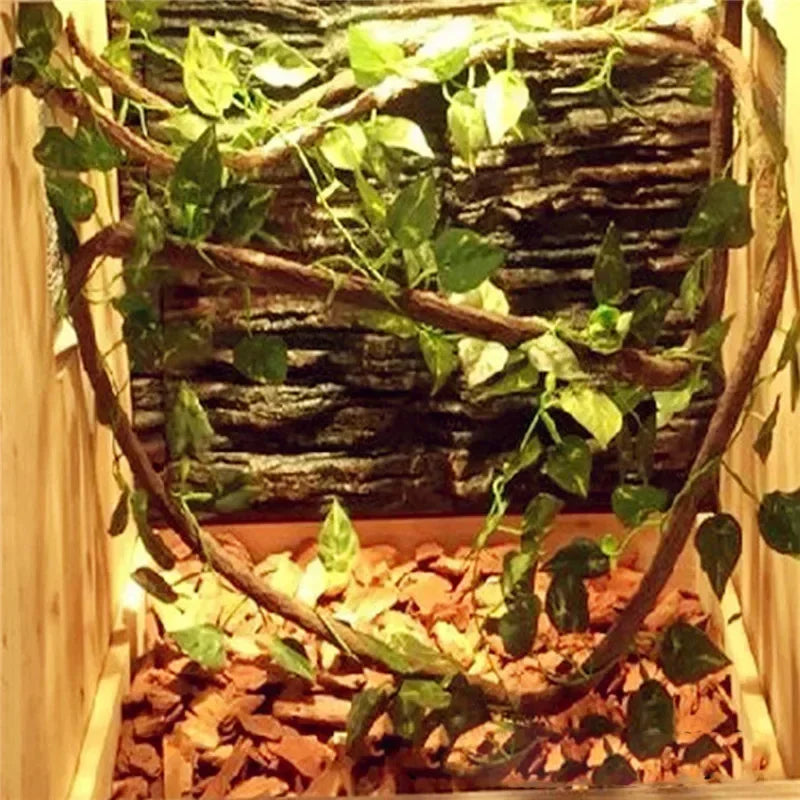 Large Flexible Vines Rattan Habitat Decoration