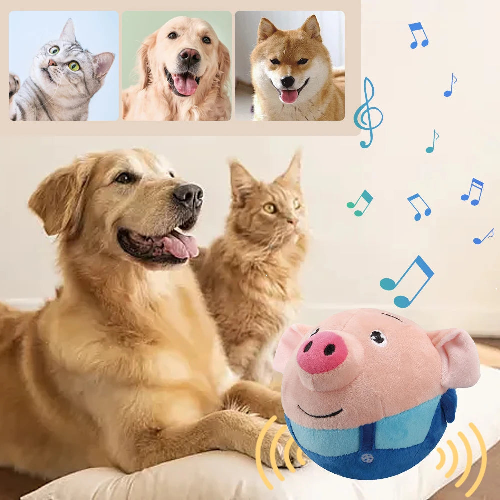 Electronic Pet Dog Toy Ball with Music & Vibration TrendyLittlePaws Electronic Pet Dog Toy Ball with Music & Vibration TrendyLittlePaws