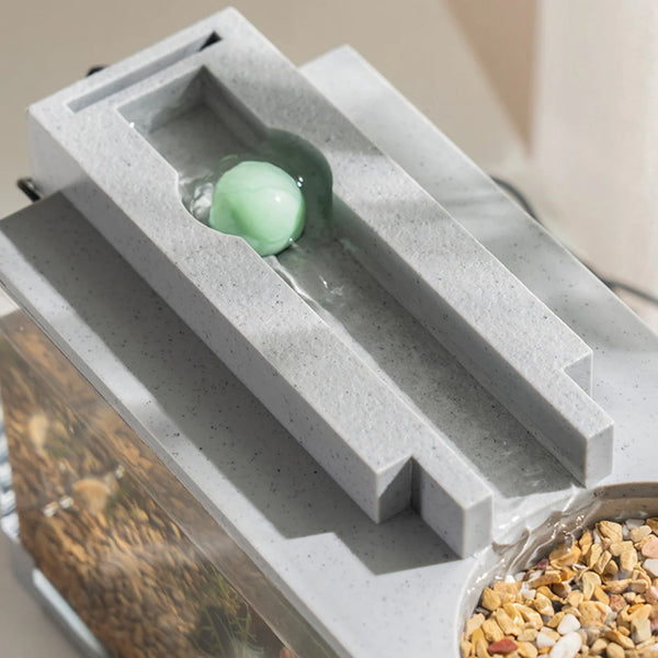 Small Aquarium Fish Tank Kit Built-in Oxygen Bar Mute Multi-functional Desktop Landscape Fish Tank Home Ornaments