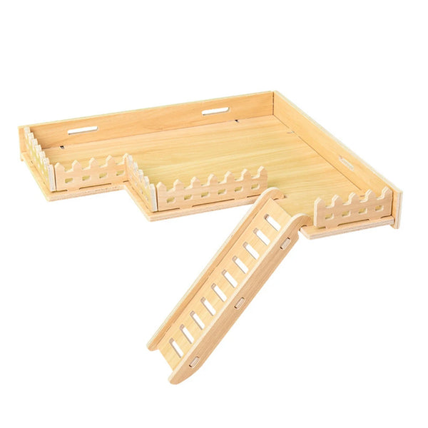 Hamster Playing Platform Bridge Rodents Chew Toy