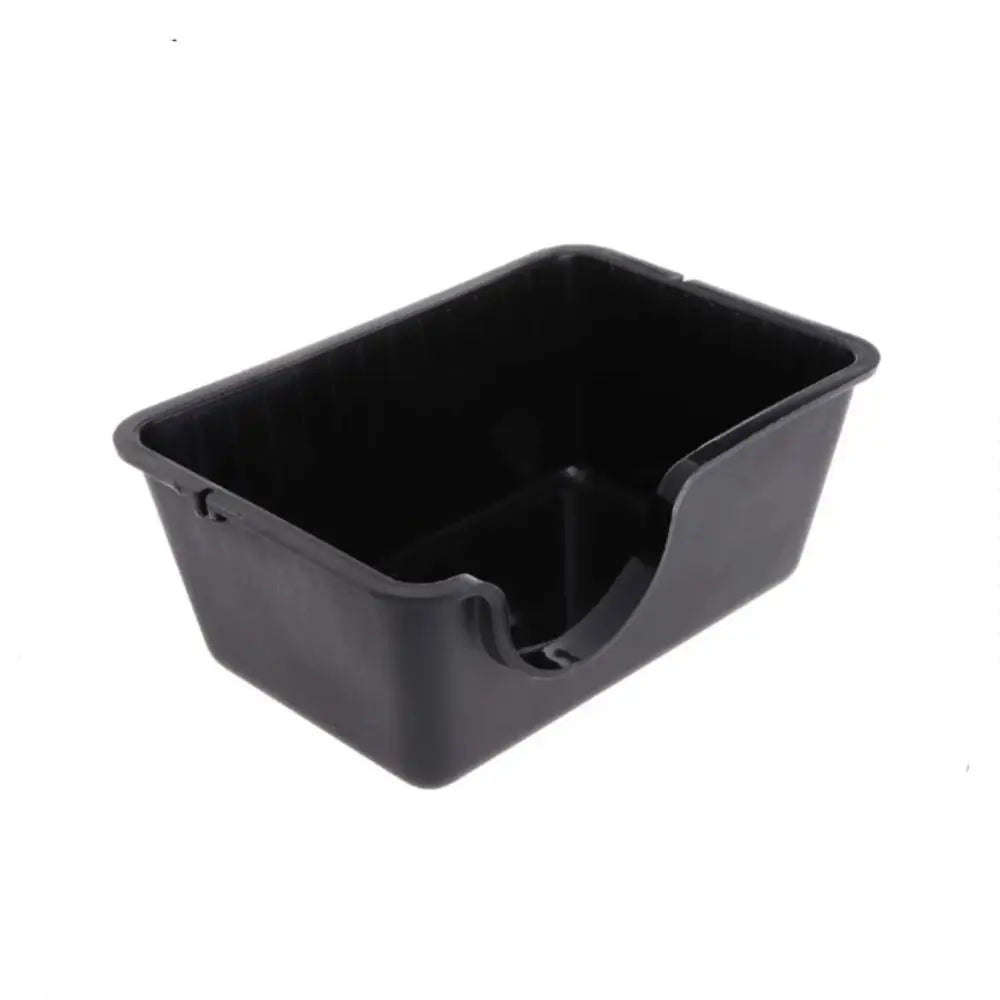 Rectangle Plastic Reptile Hide Box Black Plastic Lizards Snake Shelter House Small Animal Hideaway Reptile Hide Cage Box