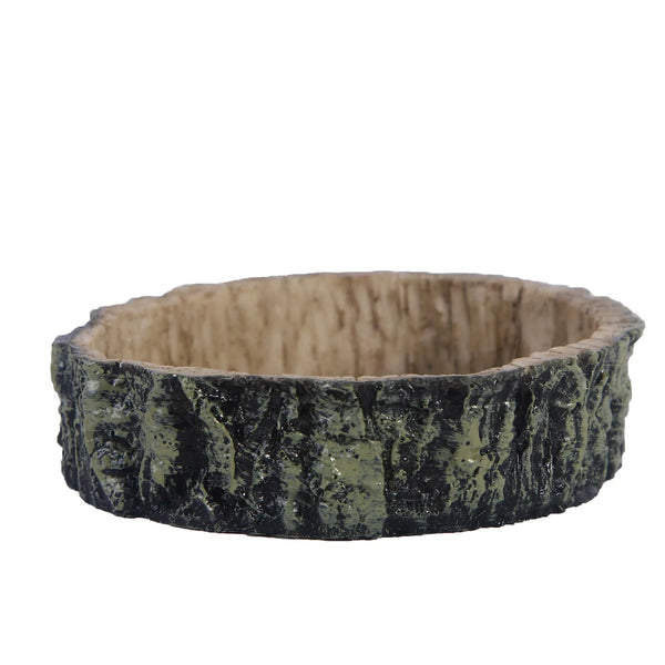 10cm Resin Reptile Feeder Bowl.