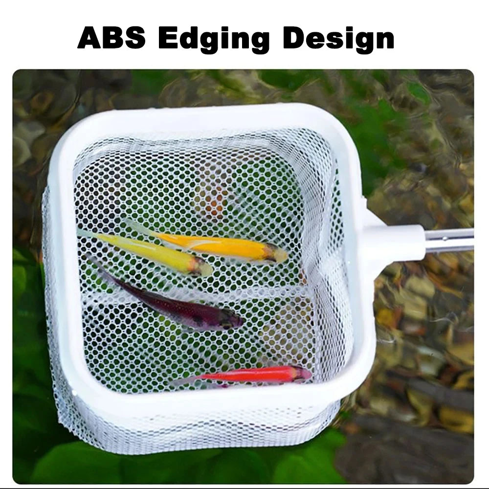 Aquarium Square Fishing Net with Suction