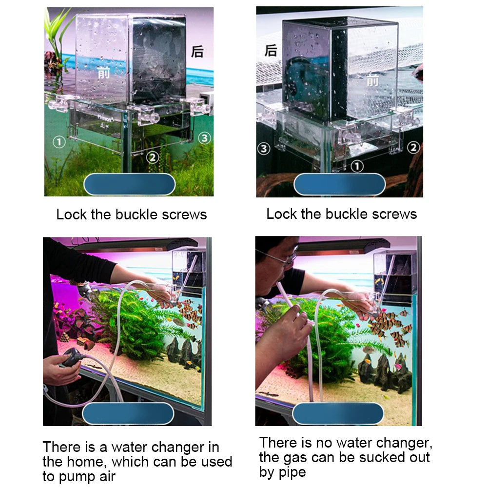 Fish Elevator Water Tank Level Enhancer & Aquarium Decor