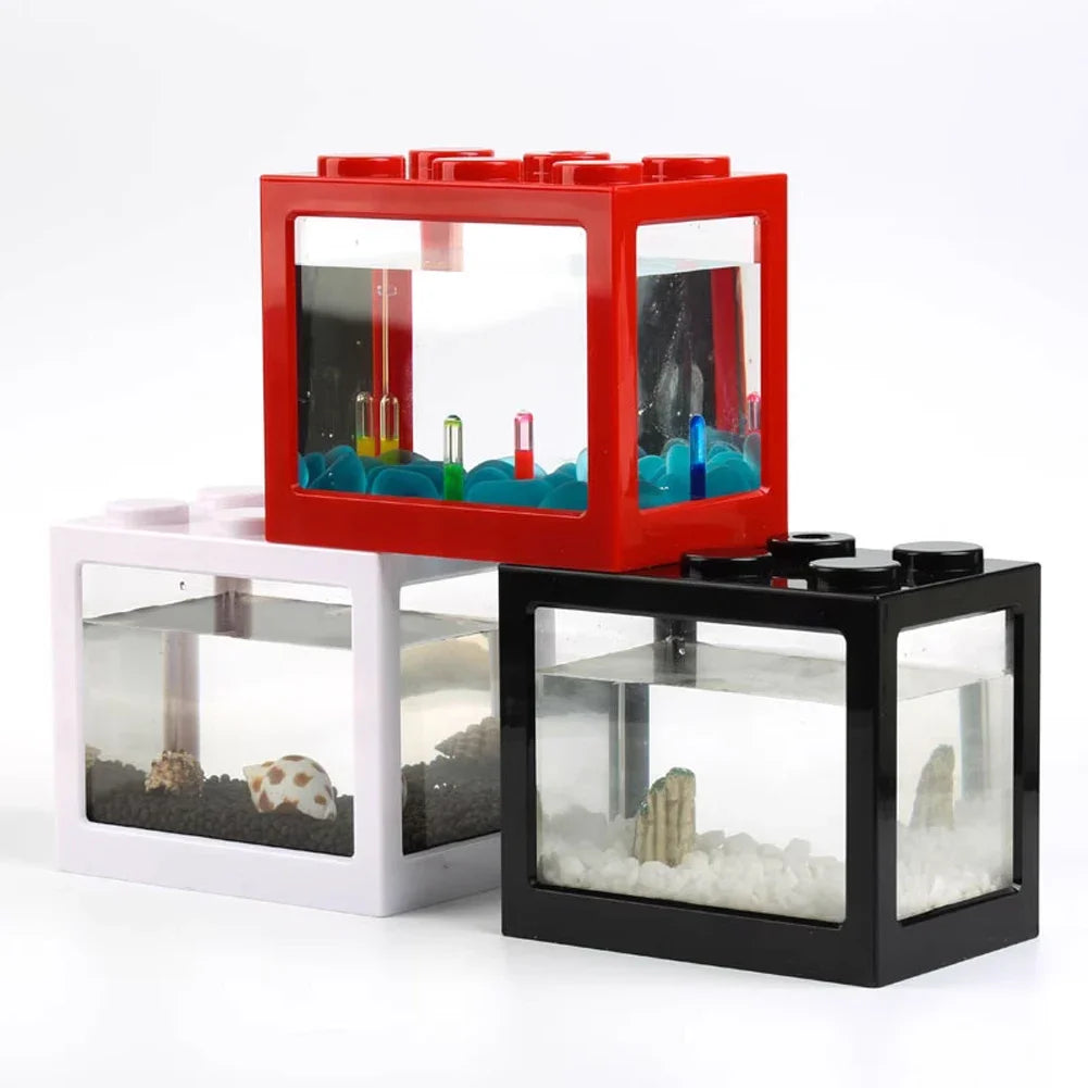 Stackable Building Blocks Fish Tank