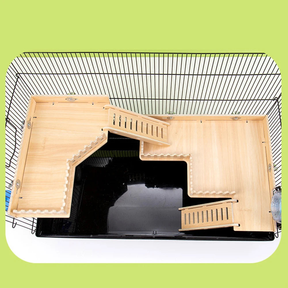 Hamster Playing Platform Bridge Rodents Chew Toy