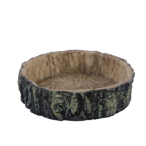 10cm Resin Reptile Feeder Bowl.