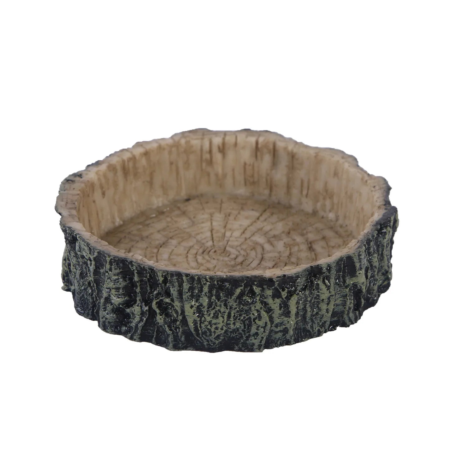 10cm Resin Reptile Feeder Bowl.