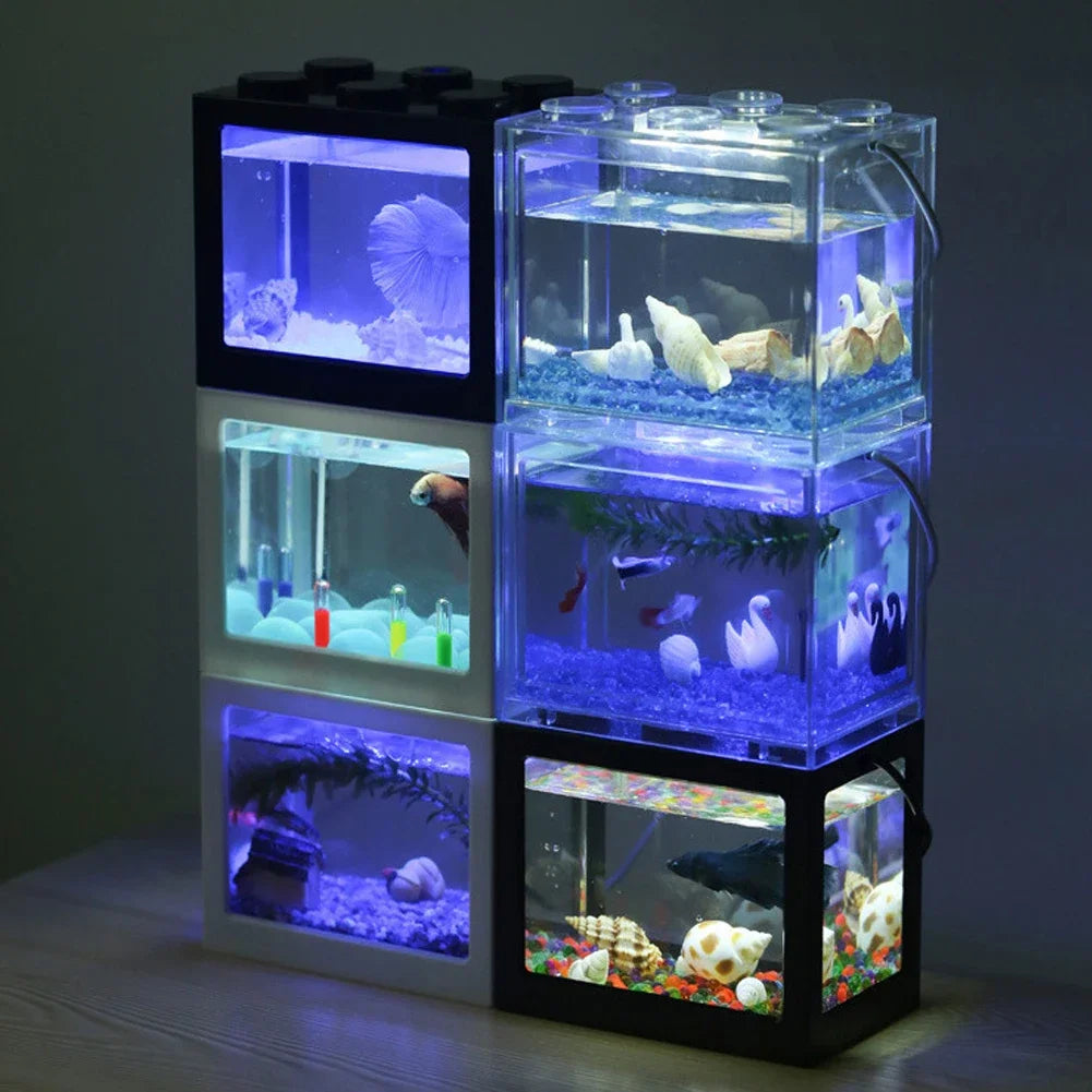 Stackable Building Blocks Fish Tank